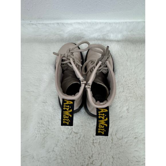 Dr. Martens Kids 1460 Taupe Leather Boots Size 11 - Picture 5 of 11